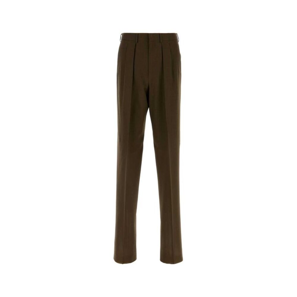 Tom Ford Men Brown Wool Pant